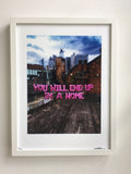 'In a home' limited edition A3 balloon photo print