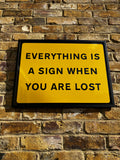 'It's a sign' - medium
