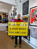 'It's a sign' - large