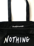 100% organic cotton tote - 'Nothing is enough'