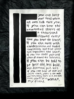 'If for women' A2 print