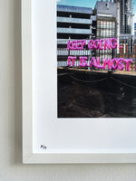 'Keep Going' limited edition A3 balloon photo print