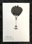 'A mother's love' A3 black ink original drawing