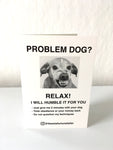 'Problem dog' card