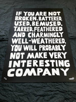 2nd edition of 'Interesting Company' A2 print