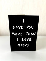 More than Jesus - Christmas card